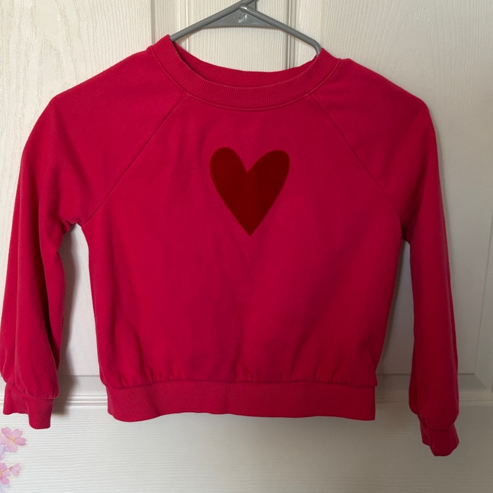 Cat & Jack Vibrant Red Sweatshirt